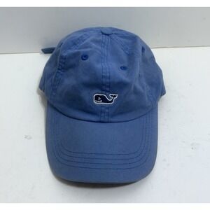 Vineyard Vines Hat Cap Strap Back Whale Embroidered Dad Classic Mens Blue